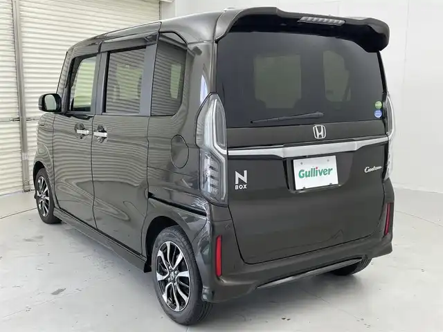 ホンダ Ｎ ＢＯＸ カスタム G EX ホンダセンシング 茨城県 2018(平30)年 9.2万km プレミアムグラマラスブロンズP 純正ナビ［VXU-185NBi］/・フルセグ再生可/バックカメラ/片側電動スライドドア/Honda SENSING/・衝突軽減ブレーキ/・誤発進抑制機能/・後方誤発進抑制機能/・歩行者事故低減ステアリング/・路外逸脱抑制機能/・アダプティブクルーズコントロール/・車線維持支援システム/・オートハイビーム、/・先行車発進お知らせ機能/・標識認識機能/純正14インチAW/純正フロアマット/ビルトインETC