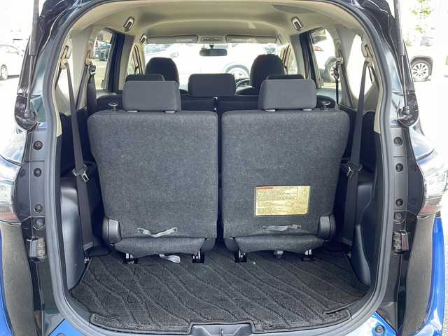 トヨタ シエンタ ハイブリッド X 徳島県 2016(平28)年 6.1万km ブラックマイカ 7.7型社外SDナビ　MAX775W/（BT/フルセグ/DISC）/バックカメラ/LEDヘッドライト/SMACK15インチアルミホイール/片側電動スライドドア/D/N席シートヒーター/ドライブレコーダー/リモコンキー/スペアキー/オートライト/ダブルエアバック/盗難防止装置/取扱説明書/新車時保証書