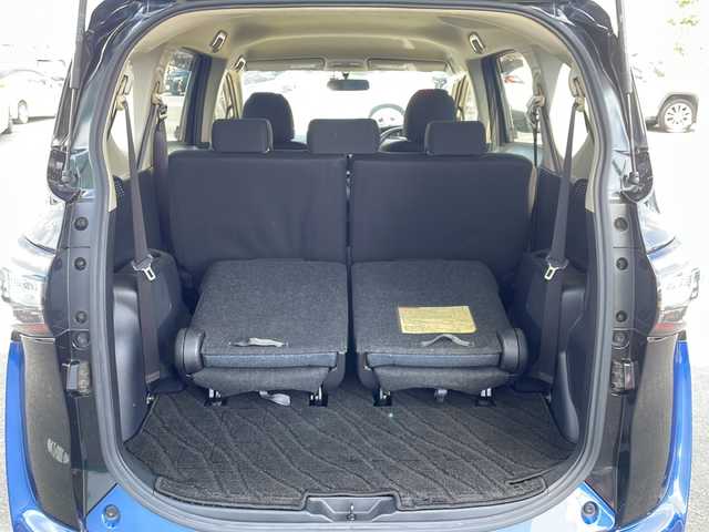 トヨタ シエンタ ハイブリッド X 徳島県 2016(平28)年 6.1万km ブラックマイカ 7.7型社外SDナビ　MAX775W/（BT/フルセグ/DISC）/バックカメラ/LEDヘッドライト/SMACK15インチアルミホイール/片側電動スライドドア/D/N席シートヒーター/ドライブレコーダー/リモコンキー/スペアキー/オートライト/ダブルエアバック/盗難防止装置/取扱説明書/新車時保証書