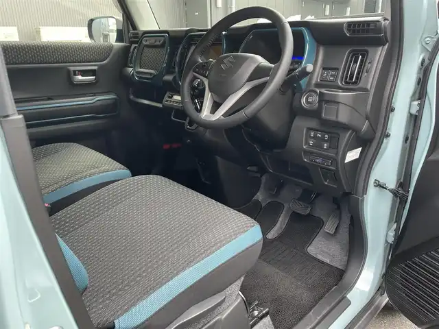 スズキ ハスラー HYBRID X 滋賀県 2020(令2)年 3.3万km オフブルーM 禁煙車/純正9型ナビ【CD/DVD/フルセグ/Bluetooth】/全方位カメラ/コーナーセンサー/D/N席シートヒーター/前後ドラレコ/スマートキー/スペアキー/ステアリングスイッチ/オートライト/LEDヘッドライト