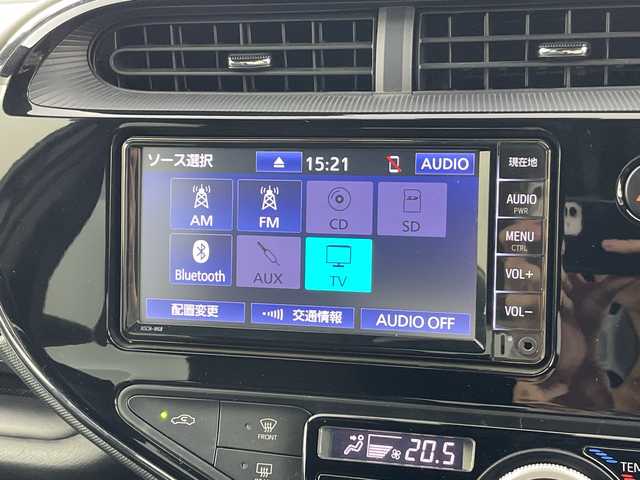 トヨタ アクア クロスオーバー グラム 愛知県 2019(令1)年 2.6万km ブラックマイカ 純正７インチSDナビ/（Bluetooth/ワンセグTV)/バックカメラ/ビルトインETC/トヨタセーフティセンス/前後クリアランスソナー/ドライブレコーダー前（DRT-H68A）/ハーフレザーシート/ステアリングスイッチ/ビルドインETC/LEDヘットライト/LEDフォグライト/純正16インチアルミホイール/プッシュエンジンスタート/スマートキー/保証書・取扱説明書