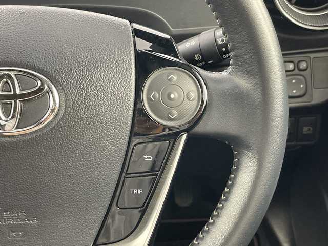トヨタ アクア クロスオーバー グラム 愛知県 2019(令1)年 2.6万km ブラックマイカ 純正７インチSDナビ/（Bluetooth/ワンセグTV)/バックカメラ/ビルトインETC/トヨタセーフティセンス/前後クリアランスソナー/ドライブレコーダー前（DRT-H68A）/ハーフレザーシート/ステアリングスイッチ/ビルドインETC/LEDヘットライト/LEDフォグライト/純正16インチアルミホイール/プッシュエンジンスタート/スマートキー/保証書・取扱説明書