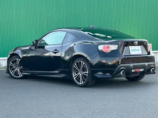 トヨタ ８６ GT 宮城県 2014(平26)年 7.4万km クリスタルブラックシリカ モデリスタエアロ（F/S/R）/社外ナビ（DPV-7000）/・CD/DVD/・Bluetooth/・フルセグTV/バックモニター/ETC/革巻きステアリング/クルーズコントロール/HIDヘッドライト/フォグランプ/オートライト/スマートキー＆プッシュスタート/電動格納ミラー/純正17インチAW/純正フロアマット/純正ラゲッジマット/W/サイド/カーテンエアバッグ