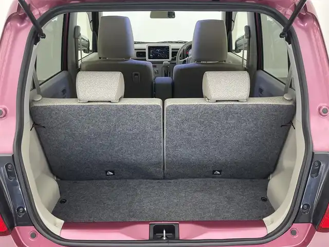 スズキ ラパン L 愛知県 2015(平27)年 3.5万km カシスピンクパールメタリック 純正ナビ　フルセグＴＶ　Ｂｌｕｅｔｏｏｔｈ　アラウンドビューモニター　ＤＶＤ再生　ＵＳＢポート　シートヒーター　純正フロアマット　衝突軽減　アイドリングストップ　ＬＥＤヘッドライト　スマートキー　禁煙