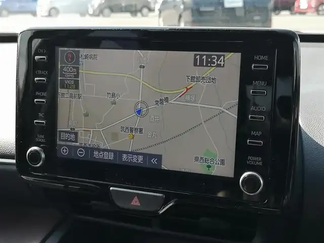 トヨタ ヤリスクロス ハイブリッド Z 茨城県 2021(令3)年 2.4万km ブラックマイカ 純正ナビ/【AM・FM・USB・BT】/パワーシート/シートヒーター/レーダークルコン/Ｂカメラ/ETC2.0/前後ドラレコ/前後コーナーセンサー/ステリモ/ブレーキホールド/オートライト/オートハイビーム/ヘッドライトレベライザー/LEDライト/純正アルミホイール