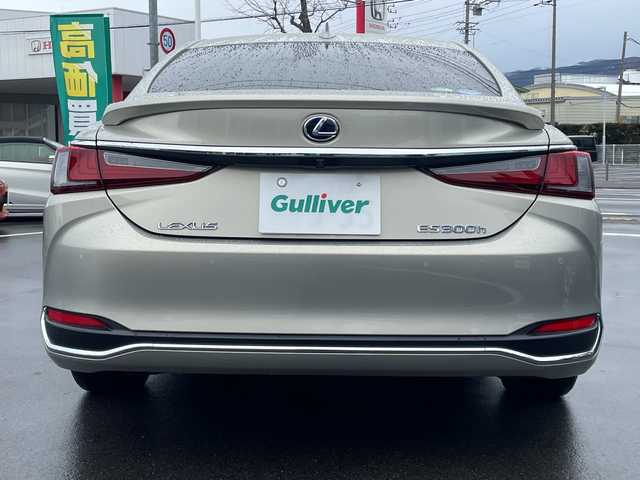 レクサス ＥＳ 300h 長野県 2019(令1)年 2.8万km アイスエクリュマイカメタリック 禁煙車/純正ナビ（CD/フルセグTV/Bluetooth）/セーフティセンス/・プリクラッシュセーフティ/・レーントレーシングアシスト/・アダプティブハイビームシステム/・レーダークルーズコントロール/・ロードサインアシスト/・先行車発進告知機能/・ドライバー異常時対応システム/・パーキングサポートブレーキ/バックカメラ/サンルーフ/ビルトインETC2.0/ドライブレコーダー/前席シートヒーター/前席ベンチレーション/前席パワーシート（運転席メモリー機能付）/ウッドコンビステアリング/パドルシフト/ステアリングスイッチ/ステアリングヒーター/電動パーキングブレーキ/ブレーキホールド/LEDヘッドライト/オートライト/スマートキー/Pスタート/電動格納ミラー/電動リアサンシェード/純正17インチAW/純正フロアマット/社外AWスタッドレス積み込み