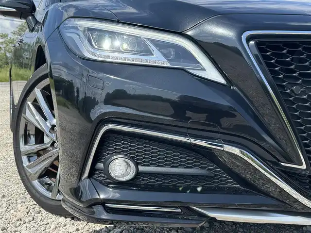 トヨタ クラウン ハイブリッド RS アドバンス 兵庫県 2021(令3)年 2.3万km プレシャスブラックパール TRDエアロ(F/S/RU/R)/純正ナビ/フルセグTV/Bluetooth接続可/バックカメラ/ビルトインETC2.0/黒革シート/シートベンチレーション/シートヒーター/LEDヘッドライト/スマートキー×2