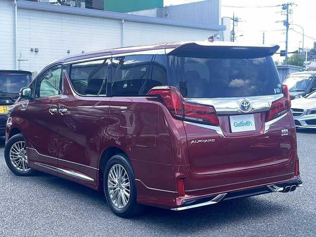 トヨタ アルファードハイブリット SR 東京都 2019(令1)年 2.5万km ダークレッドマイカメタリック ワンオーナー/純正メモリナビ/JBLサウンドシステム/モデリスタエアロ/純正フリップダウンモニター/アダプティブクルーズコント/フルセグテレビ/全方位カメラ/レザーシート/パワーシート/シートヒーター/エアーシート/パワーバックドア/両側パワースライドドア/ETC2.0/LEDヘッドライト/PCS/BSM