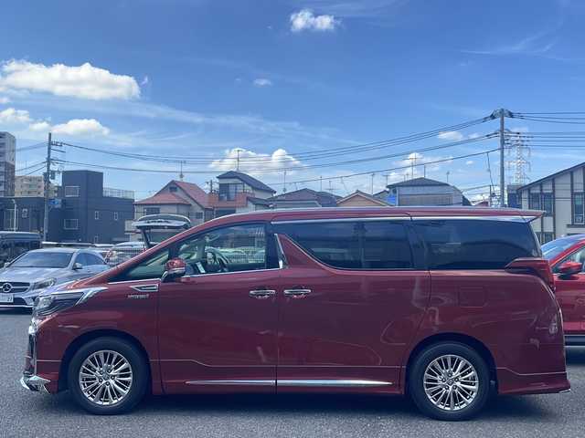 トヨタ アルファードハイブリット SR 東京都 2019(令1)年 2.5万km ダークレッドマイカメタリック ワンオーナー/純正メモリナビ/JBLサウンドシステム/モデリスタエアロ/純正フリップダウンモニター/アダプティブクルーズコント/フルセグテレビ/全方位カメラ/レザーシート/パワーシート/シートヒーター/エアーシート/パワーバックドア/両側パワースライドドア/ETC2.0/LEDヘッドライト/PCS/BSM
