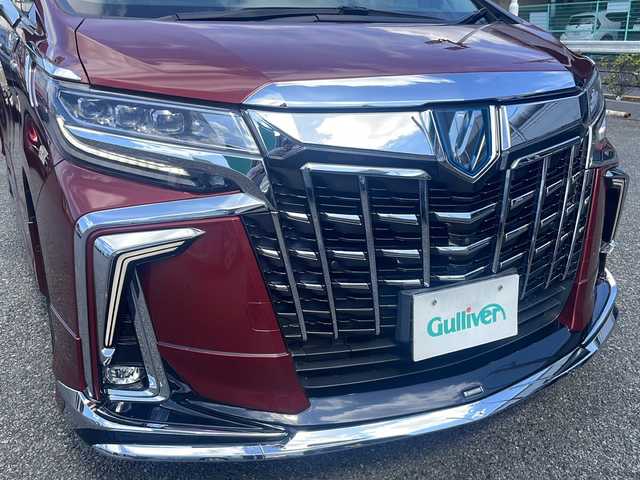 トヨタ アルファードハイブリット SR 東京都 2019(令1)年 2.5万km ダークレッドマイカメタリック ワンオーナー/純正メモリナビ/JBLサウンドシステム/モデリスタエアロ/純正フリップダウンモニター/アダプティブクルーズコント/フルセグテレビ/全方位カメラ/レザーシート/パワーシート/シートヒーター/エアーシート/パワーバックドア/両側パワースライドドア/ETC2.0/LEDヘッドライト/PCS/BSM