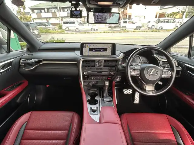 レクサス ＲＸ 300 Fスポーツ 愛知県 2022(令4)年 3.1万km ホワイトノーヴァガラスフレーク ワンオーナー/メモリナビ/フルセグテレビ/バックカメラ/アラウンドビューモニター/アイドリングストップ/ウィンカーミラー/クルーズコントロール/サンルーフ/プッシュスタート/パワーバックドア/ETC/LED/デジタルインナーミラー/HUD/ステアリングヒーター/BSM/RCTA/ブレーキホールド/ブラインドスポットモニター