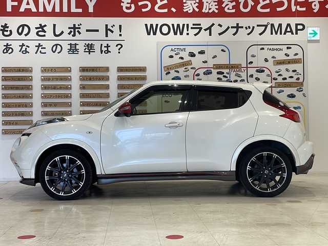 日産,ジューク,ニスモ,純正ナビ フルセグ Bカメラ NISMOシート,2013年