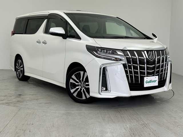 トヨタ アルファード S Cパッケージ 愛知県 2021(令3)年 4.9万km ホワイトパールクリスタルシャイン 純正ディスプレイオーディオ　コネクティッドナビ対応/純正フリップダウンモニター/純正DVDデッキ/ETC/バックカメラ/電動ムーンルーフ/デジタルインナーミラー/運転席メモリー付きパワーシート/シートベンチレーション/ステアリングヒーター/トヨタセーフティセンス/・プリクラッシュセーフティ/・レーンアシスト/・プリクラッシュセーフティ/・ブラインドスポットモニター/・レーダークルーズコントロール/・ロードサインアシスト/横滑り防止/両側パワースライドドア/パワーバックドア