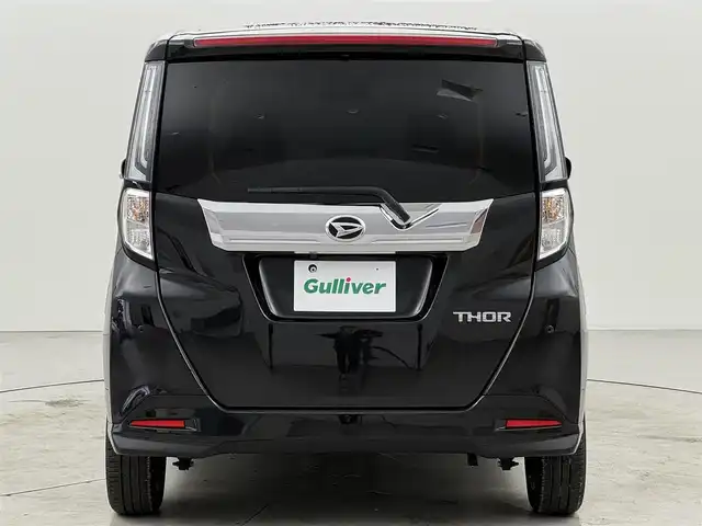 ダイハツ トール カスタムG 福岡県 2023(令5)年 5.4万km ブラックマイカメタリック アルパインフリップダウンモニター　/両側パワースライドドア　/社外ナビ　/全方位カメラ　/ＥＴＣ　/レーダークルコン　/衝突軽減　/レーンキープ　/コーナーセンサー　/横滑り防止　/アクセル踏み間違い　/アイドリング/LED