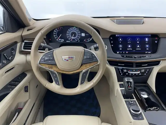 キャデラック ＣＴ６ プラチナム 千葉県 2020(令2)年 1.3万km パール ユーザー買取/純正ナビ/Bluetooth/Apple Car Play/Android Auto/全方位カメラ/BOSE　サウンド/後席モニター/衝突被害軽減ブレーキ（前後）/レーンキープアシスト/コーナーセンサー/ソナーセンサー/パワーバックドア/Wサンルーフ/オートサンシェード/デジタルインナーミラー/リアエンターテェイメント/ドライブモード/スマートキー/保証書・取説