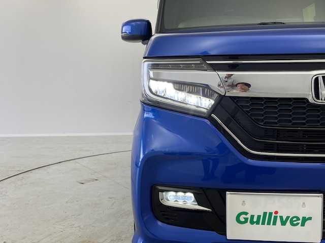 ホンダ Ｎ ＢＯＸ カスタム G L ターボ ホンダセンシング 茨城県 2019(平31)年 4.5万km ブリリアントスポーティブルーメタリック2トーン 純正ナビ フルセグＴＶ　アダプティブクルーズコントロール　両側電動スライドドア　衝突軽減ブレーキ　レーンキープアシスト　バックカメラ　ドライブレコーダー　ＥＴＣ　ＬＥＤライト　純正アルミホイール