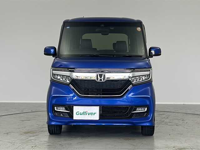 ホンダ Ｎ ＢＯＸ カスタム G L ターボ ホンダセンシング 茨城県 2019(平31)年 4.5万km ブリリアントスポーティブルーメタリック2トーン 純正ナビ フルセグＴＶ　アダプティブクルーズコントロール　両側電動スライドドア　衝突軽減ブレーキ　レーンキープアシスト　バックカメラ　ドライブレコーダー　ＥＴＣ　ＬＥＤライト　純正アルミホイール