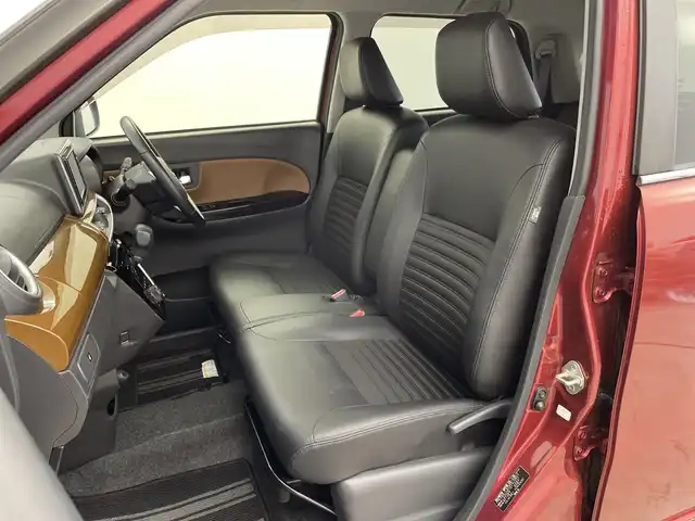 ダイハツ キャスト スタイル GターボプライムコレSAⅢ 新潟県 2019(令1)年 2.7万km ファイアークォーツレッドM ワンオーナー/純正メモリナビ【NSZN-W69D】/　フルセグTV/Bluetooth/CD/DVD/ハーフレザーシート/前席シートヒーター/衝突被害軽減ブレーキ/後方コーナーセンサー/レーンキープアシスト/オートマチックハイビーム/全方位モニター/ドライブレコーダー/ETC/アイドリングストップ/LEDヘッドライト/横滑り防止装置/オートライト/レザーステアリング/ステアリングスイッチ/禁煙車