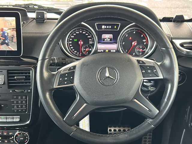 メルセデス・ベンツ ゲレンデヴァーゲン Ｇ３５０ｄ 岐阜県 2017(平29)年 8.2万km オブシディアンブラック サンルーフ/プレミアムサウンド(Harman Kardon)/本革シート/メーカーナビ/フルセグTV/CD/DVD/AM/FM/Bluetooth/USB/パドルシフト/アラウンドビューモニター/ドライブレコーダー/ETC/背面タイヤ/アダプティブクルーズコントロール/ブラインドスポットモニター/シートヒーター(全席)/ステアリング電動チルド/革巻きステアリング/ステアリングヒーター/シートメモリー/パワーシート/クリアランスソナー/アイドリングストップ/横滑り防止装置/スマートキー/オートライト