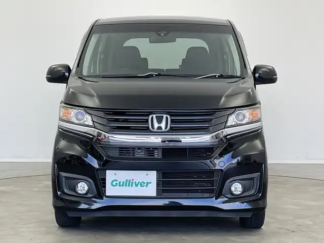 ホンダ Ｎ ＷＧＮ カスタム G Lパッケージ 新潟県 2015(平27)年 6.7万km スマートブラック 純正SDナビ/ワンセグTV/プッシュスタート/CD/DVD/クルーズコントロール/CTBA/ハーフレザーシート/BTオーディオ/バックカメラ/スマートキー/ステアリングスイッチ/オートライト/オートエアコン/電格ミラー