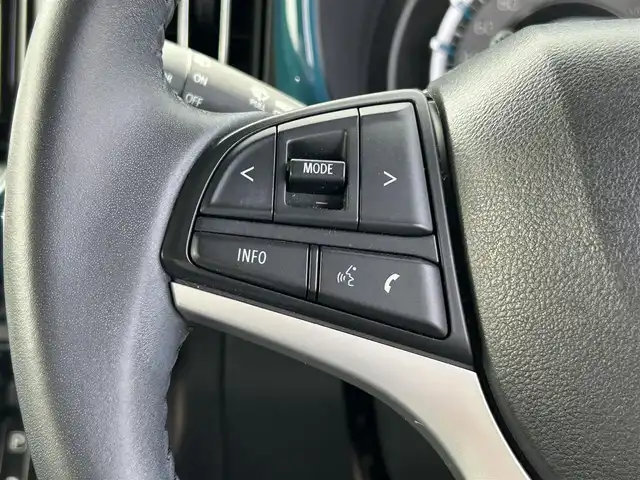 スズキ ハスラー HYBRID X 愛媛県 2021(令3)年 3.6万km デニムブルー ガンメタリック 2トーン 社外ナビ/フルセグTV/シートヒータ/ETC/ドライブレコーダー前後/LEDオートライト/レーンキープアシスト/純正フロアマット/コーナーセンサー/横滑り防止装置/Bluetooth/USB入力端子/パーキングアシスト/純正15AW/スマートキー/スペアキー１本/衝突被害軽減システム/エアバッグW＋サイド/カーテンエアバッグ/アイドリングストップ