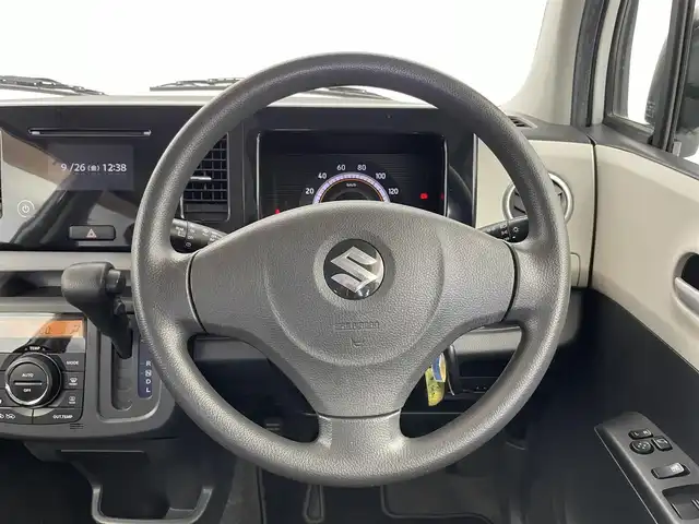 スズキ ＭＲワゴン X 富山県 2011(平23)年 9.2万km パールホワイト 純正ディスプレイオーディオ（AM/FM/CD/USB）/バックカメラ/ETC/社外アルミホイール/フロアマット/電動格納ミラー/ハロゲンライト/社外アルミホイール付冬タイヤ有/プッシュスタート/スマートキー/スペアキー