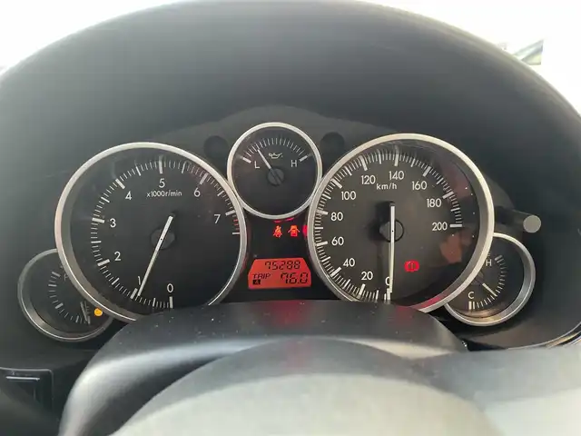 マツダ ロードスター VS 大阪府 2008(平20)年 7.6万km マーブルホワイト 革シート/シートヒーター/HIDヘッドライト/ETC/キーレスキー/スペアキー/CD/ステアリングリモコン/アルミホイール/保証書 取説/禁煙車