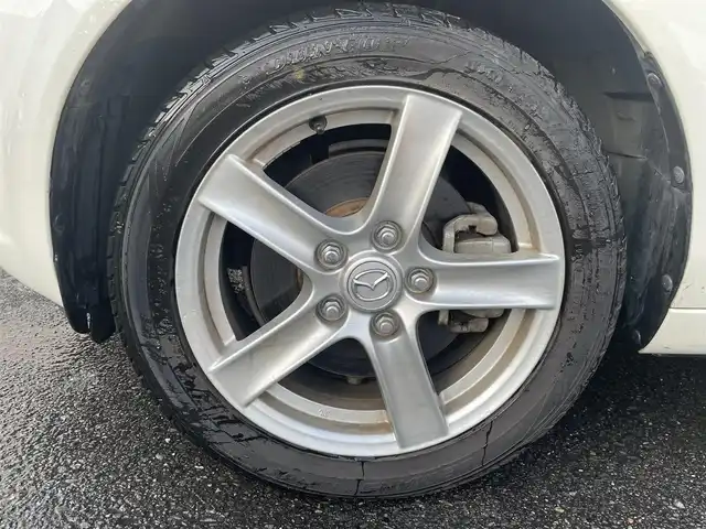 マツダ ロードスター VS 大阪府 2008(平20)年 7.6万km マーブルホワイト 革シート/シートヒーター/HIDヘッドライト/ETC/キーレスキー/スペアキー/CD/ステアリングリモコン/アルミホイール/保証書 取説/禁煙車