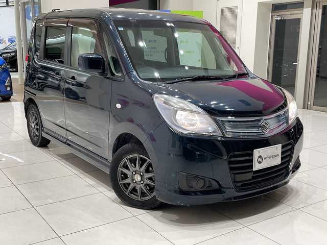 スズキ ソリオ X DJE 埼玉県 2014(平26)年 12.5万km コメットグリーン 衝突軽減ブレーキ/片側パワースライドドア