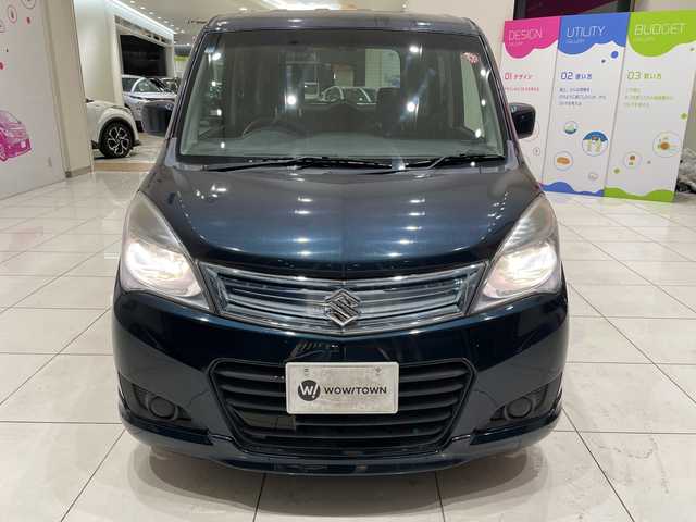 スズキ ソリオ X DJE 埼玉県 2014(平26)年 12.5万km コメットグリーン 衝突軽減ブレーキ/片側パワースライドドア