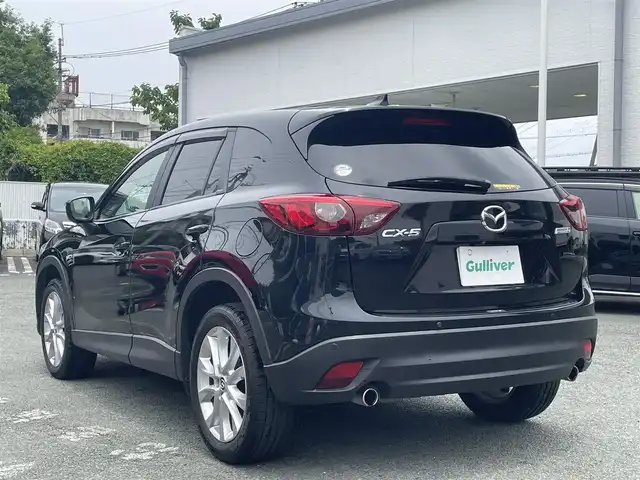 マツダ ＣＸ－５ XD プロアクティブ 熊本県 2015(平27)年 5.1万km ジェットブラックマイカ 純正メーカーナビ/【フルセグTV/Bluetooth/CD/DVD/USB】/バックカメラ/衝突軽減装置/クルーズコントロール/レーンアシスト/社外デジタルインナーミラー/コーナーセンサー（後ろ）/純正19インチアルミホイール/オートライトLED/本革巻きステアリング/純正フロアマット/プッシュスタート/スマートキー/スペアキー/保証書/取扱説明書