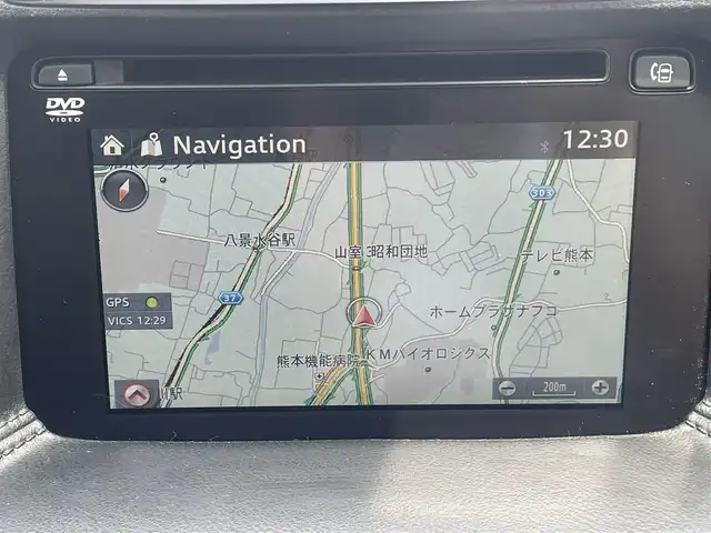 マツダ ＣＸ－５ XD プロアクティブ 熊本県 2015(平27)年 5.1万km ジェットブラックマイカ 純正メーカーナビ/【フルセグTV/Bluetooth/CD/DVD/USB】/バックカメラ/衝突軽減装置/クルーズコントロール/レーンアシスト/社外デジタルインナーミラー/コーナーセンサー（後ろ）/純正19インチアルミホイール/オートライトLED/本革巻きステアリング/純正フロアマット/プッシュスタート/スマートキー/スペアキー/保証書/取扱説明書