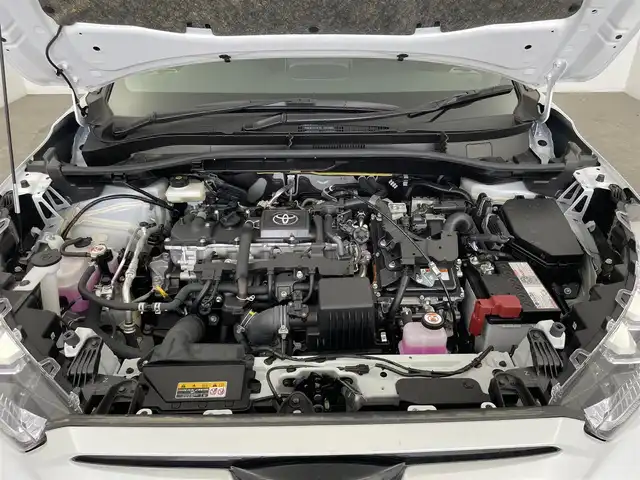 トヨタ カローラ クロス ハイブリッド Z 大分県 2024(令6)年 0.1万km プラチナホワイトパールマイカ トヨタセーフティセンス/・プリクラッシュセーフティ/・レーントレーシングアシスト/・オートマチックハイビーム/・レーダークルーズコントロール/純正ディスプレイオーディオ/（BT/フルセグTV/AppleCarPlay/パノラミックビューモニター/パノラマルーフ/パワーバックドア/LEDオートライト/フォグランプ/ハーフレザーシート/パワーシート/シートヒーター/純正18インチアルミホイール/クリアランスソナー/スマートキー/ETC2.0/保証書