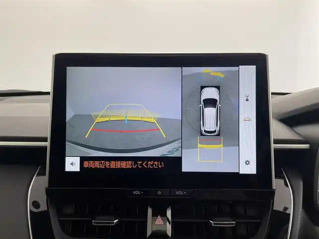 トヨタ カローラ クロス ハイブリッド Z 大分県 2024(令6)年 0.1万km プラチナホワイトパールマイカ トヨタセーフティセンス/・プリクラッシュセーフティ/・レーントレーシングアシスト/・オートマチックハイビーム/・レーダークルーズコントロール/純正ディスプレイオーディオ/（BT/フルセグTV/AppleCarPlay/パノラミックビューモニター/パノラマルーフ/パワーバックドア/LEDオートライト/フォグランプ/ハーフレザーシート/パワーシート/シートヒーター/純正18インチアルミホイール/クリアランスソナー/スマートキー/ETC2.0/保証書