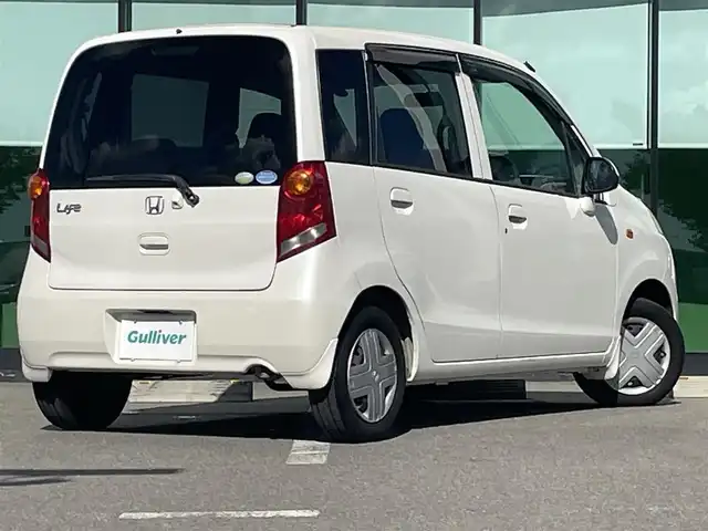 ホンダ ライフ G コンフォートセレクト 和歌山県 2010(平22)年 6.6万km プレミアムホワイトパール 純正CDオーディオ/フルオートエアコン/パワーステアリング/パワーウィンドウ/電格ミラー/ドアバイザー/純正ホイルキャップ