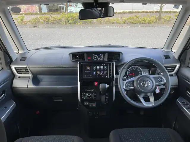 トヨタ ルーミー カスタムG 福島県 2025(令7)年 0.5万km パールホワイトⅢ スマートアシスト/レーダークルーズコントロール/純正ディスプレイオーディオ/（Carplay/AM/FM/BT/フルセグTV）/バックカメラ/両側パワースライドドア/前席シートヒーター/前後コーナーセンサー/純正14インチAW/ドアバイザー/LEDオートヘッドライト/プッシュスタート/スマートキー/アイドリングストップ