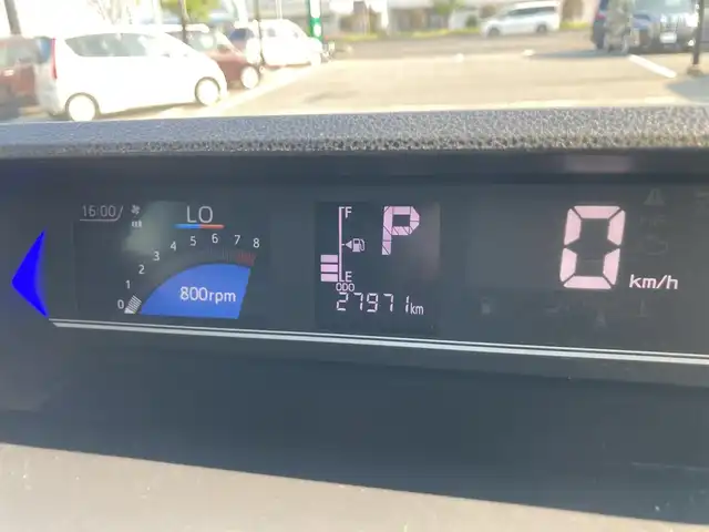 ダイハツ タント カスタム X 鳥取県 2023(令5)年 2.8万km クールバイオレットクリスタルシャイン ４WD/社外ナビ/ワンセグ/DVD/CD/BT/バックカメラ/ETC/スマートアシスト/前後コーナーセンサー/ハーフレザーシート/前席シートヒーター/両側パワースライドドア/LEDヘットライト/フォグライト/オートマチックハイビーム/純正14インチアルミホイール/プッシュエンジンスタート/スマートキー×2/アイドリングストップ/純正フロアマット/ドアバイザー/スタットレスセット積み込み（タイヤ溝5部山）