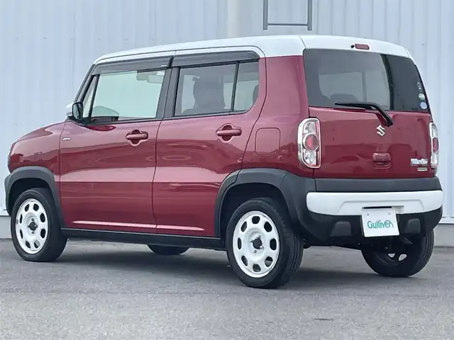 スズキ ハスラー Jスタイル 愛媛県 2015(平27)年 5.7万km フェニックスレッドパール/ホワイト2トーンルーフ 社外ナビ/フルセグTV/シートヒーター/USB入力端子/オートライト/CDチェンジャー/純正フロアマット/純正15AW/横滑り防止装置/衝突被害軽減システム/スマートキー/エアバッグW/アイドリングストップ/プッシュスタート/パワーステアリング/パワーウィンドウ