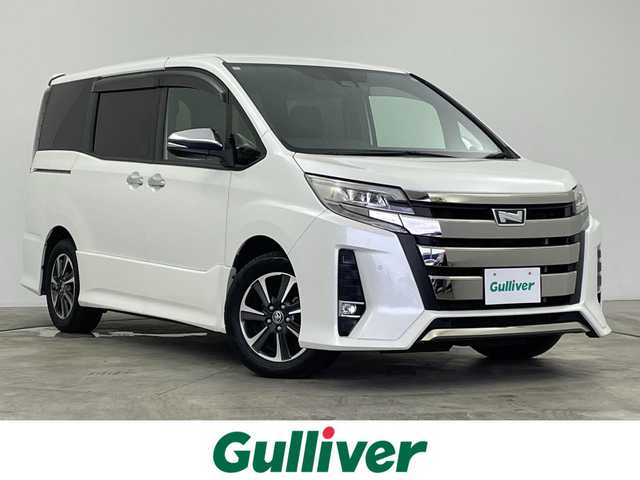 トヨタ ノア Si ダブルバイビーⅢ 群馬県 2020(令2)年 7万km ホワイトパールクリスタルシャイン 純正１０インチナビ　バックカメラ　両側パワースライドドア　クルーズコントロール　ＬＥＤ　ハーフレザーシート　純正１６インチＡＷ　ステアリングリモコン　ドライブレコーダー　ＥＴＣ２．０　禁煙車