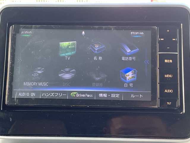 スズキ スペーシア HYBRID X 三重県 2018(平30)年 5.3万km オフブルーM 禁煙車/社外ナビゲーション/ーCD/DVD/USB/Bluetooth/HDMI/衝突軽減ブレーキ　/レーンキープアシスト　/両側パワースライドドア　/オートライト／オートハイビーム機能　/ＥＴＣ　/プッシュスタート／スマートキー　/アイドリングストップ　/シートヒーター　/スペアキー
