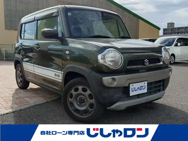 スズキ ハスラー G ターボ 新潟県 2016(平28)年 7.8万km クールカーキPM (株)IDOMが運営する【じしゃロン新潟店】の自社ローン専用車両になります。/こちらは現金またはオートローンご利用時の価格です。自社ローンご希望の方は別途その旨お申付け下さい/4WD/純正ナビ/CD視聴可能/ワンセグTV視聴可能（走行中視聴可能）/バックカメラ/ETC/プッシュスタート/衝突被害軽減システム/横滑り防止装置/シートヒーター（D席+N席）/純正フロアマット/スマートキー