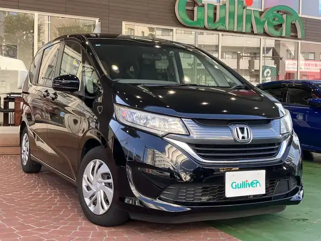 ホンダ フリード G ホンダセンシング 神奈川県 2018(平30)年 3.8万km プレミアムスパークルブラックパール ワンオーナー/新車保証書/取扱説明書/社外ナビ・フルセグTV/CD・DVDビデオ/Bluetooth/ETC/社外ドライブレコーダー/両側パワースライドドア/ホンダセンシング/・衝突軽減グレーキ/・歩行者事故低減ステアリング/・アダプティブクルーズコントロール/・車線維持支援システム/・路外逸脱制御装置/・誤発進抑制機能/・先行車発進お知らせ機能/・標識認識機能/・マルチインフォメーションディスプレイ/ステアリングスイッチ