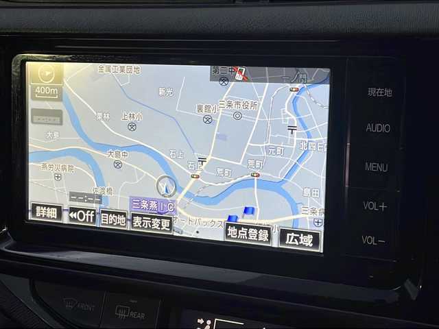 トヨタ アクア S 新潟県 2016(平28)年 10.2万km ディープアメジストマイカメタリック 純正HDDナビ/（BT／AM／FM〉/プッシュスタート/フルセグTV/バックカメラ/シートヒーター（運転席＋助手席）/オートライト/スペアキー/シガーソケット/ドアバイザー/電動格納自動ミラー/保証書/取り扱い説明書