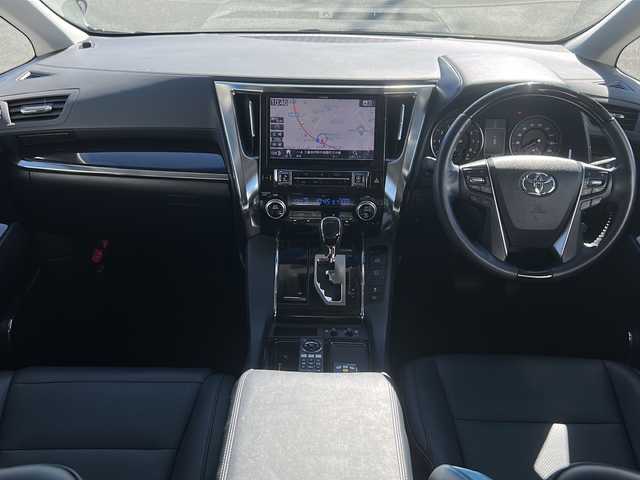トヨタ アルファード S Cパッケージ 三重県 2016(平28)年 5.8万km ブラック 禁煙/ALPINEナビ/ALPINE後席モニター/サンルーフ/バックカメラ/本革シート/ETC/両側パワースライドドア/前後クリアランスソナー/AC100V/パワーバックドア/ステアヒーター/シートヒーター/パワーシート/メモリーシート/USB給電/LEDオートライト/電動格納ミラー