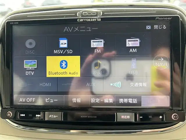 フィアット ５００ 静岡県 2016(平28)年 5.9万km 白 ・Bluetooth接続/・社外ナビゲーション/・DVD再生機能付き/・フルセグTV/・AUX接続/・USB入力端子/・純正フロアマット/・横滑り防止装置/・W＋サイドエアバッグ/・純正14インチAW