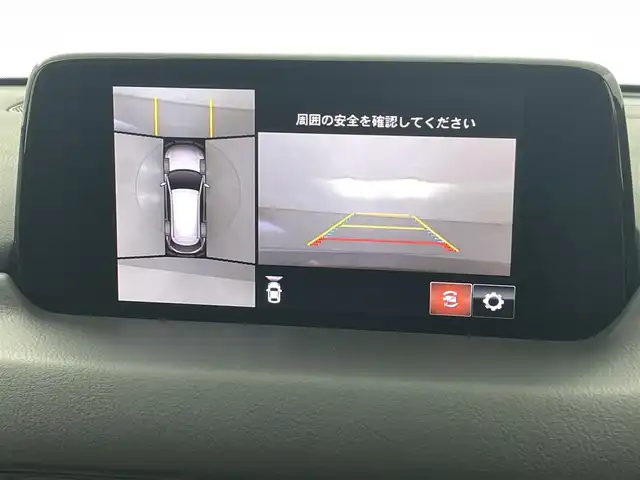 マツダ ＣＸ－８ XD プロアクティブ 熊本県 2019(平31)年 7.1万km ジェットブラックマイカ ワンオーナー　/禁煙車　/ＢＯＳＥサウンド　/全周囲カメラ　/社外前後ドライブレコーダー　/純正ナビ（ＣＤ・ＤＶＤ・フルセグ・ＢＴ・ＡＵＸ・USB）/ＥＴＣ　/前後クリアランスソナー　/前席シートヒーター　/ステアリングヒーター/運転席パワーシート/パワーバックドア/衝突軽減ブレーキ/レーンキープアシスト/ブラインドスポットモニター/パーキングアシスト/横滑り防止/アイドリングストップ/Wオートエアコン/ルーフレール/室内灯LED/純正フロアマット/純正19インチAW/保証書/取扱説明書