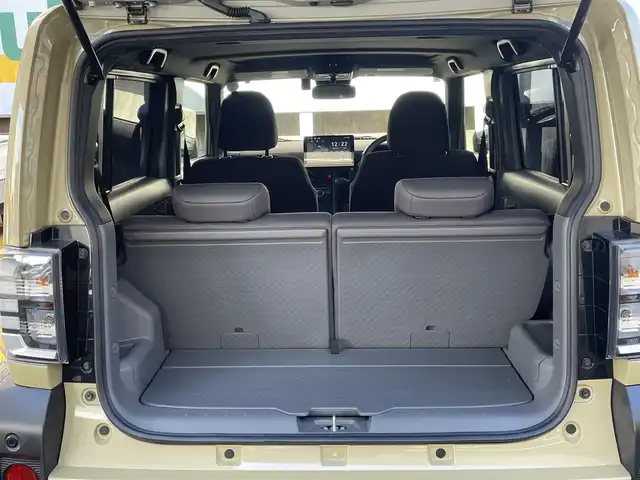 ダイハツ タフト X 静岡県 2024(令6)年 1.3万km サンドベージュメタリック ガラスルーフ/ディスプレイオーディオ/BT/USB/バックカメラ/前方ドライブレコーダー/ETC/衝突軽減ブレーキ/レーンキープアシスト/前後コーナーセンサー/LEDヘッドライト/純正フロアマット/スマートキー×2/保証書/取扱説明書