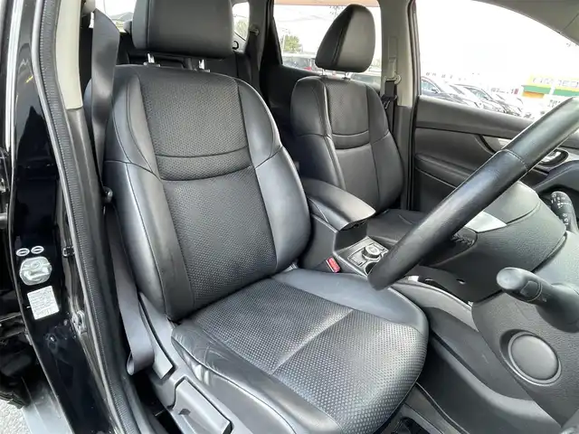 日産 エクストレイル 20X 青森県 2014(平26)年 8.5万km ダイヤモンドブラック ワンオーナー /切り替え式4WD/社外SDナビ/ 　CD/DVD/SD/iPod/BT/フルセグTV/バックカメラ/前席シートヒーター /アイドリングストップ/LEDオートライト/フォグランプ/ルーフレール/社外夏タイヤ付きアルミホイール4本積込/　　(225/65/R17)/ETC