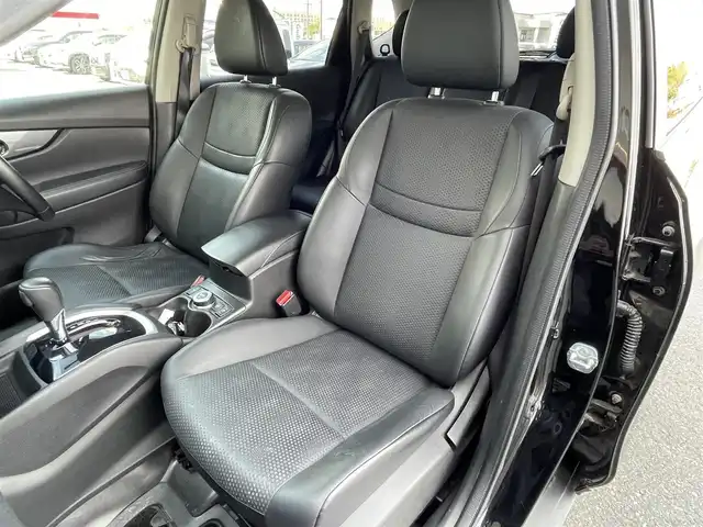 日産 エクストレイル 20X 青森県 2014(平26)年 8.5万km ダイヤモンドブラック ワンオーナー /切り替え式4WD/社外SDナビ/ 　CD/DVD/SD/iPod/BT/フルセグTV/バックカメラ/前席シートヒーター /アイドリングストップ/LEDオートライト/フォグランプ/ルーフレール/社外夏タイヤ付きアルミホイール4本積込/　　(225/65/R17)/ETC