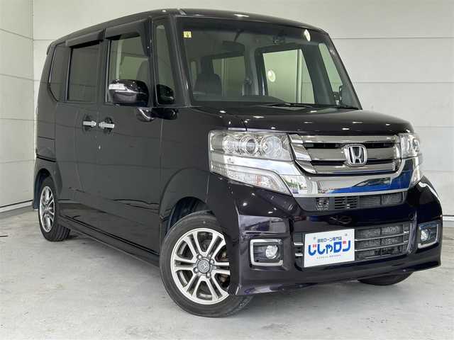 ホンダ Ｎ ＢＯＸ カスタム G SSパッケージ 沖縄県 2016(平28)年 4.8万km プレミアムベルベットパープル・パール (株)IDOMが運営する【じしゃロンOO店】の自社ローン専用車両になりますこちらは現金またはオートローンご利用時の価格です。自社ローンご希望の方は別途その旨お申付け下さい/・プッシュスタート　/・純正ナビ　/・ＴＶ　/・Bluetoo接続　/・ＥＴＣ　/・バックカメラ　/・ドライブレコーダー　/・純正アルミホイール　/・純正フロアマット　/・両側パワースライドドア　/・シートヒーター　/・横滑り防止装置